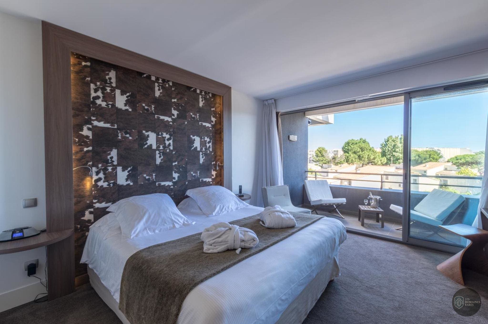 Chambre de l'hôtel Oz’Inn Hôtel et Spa à Cap en Occitanie