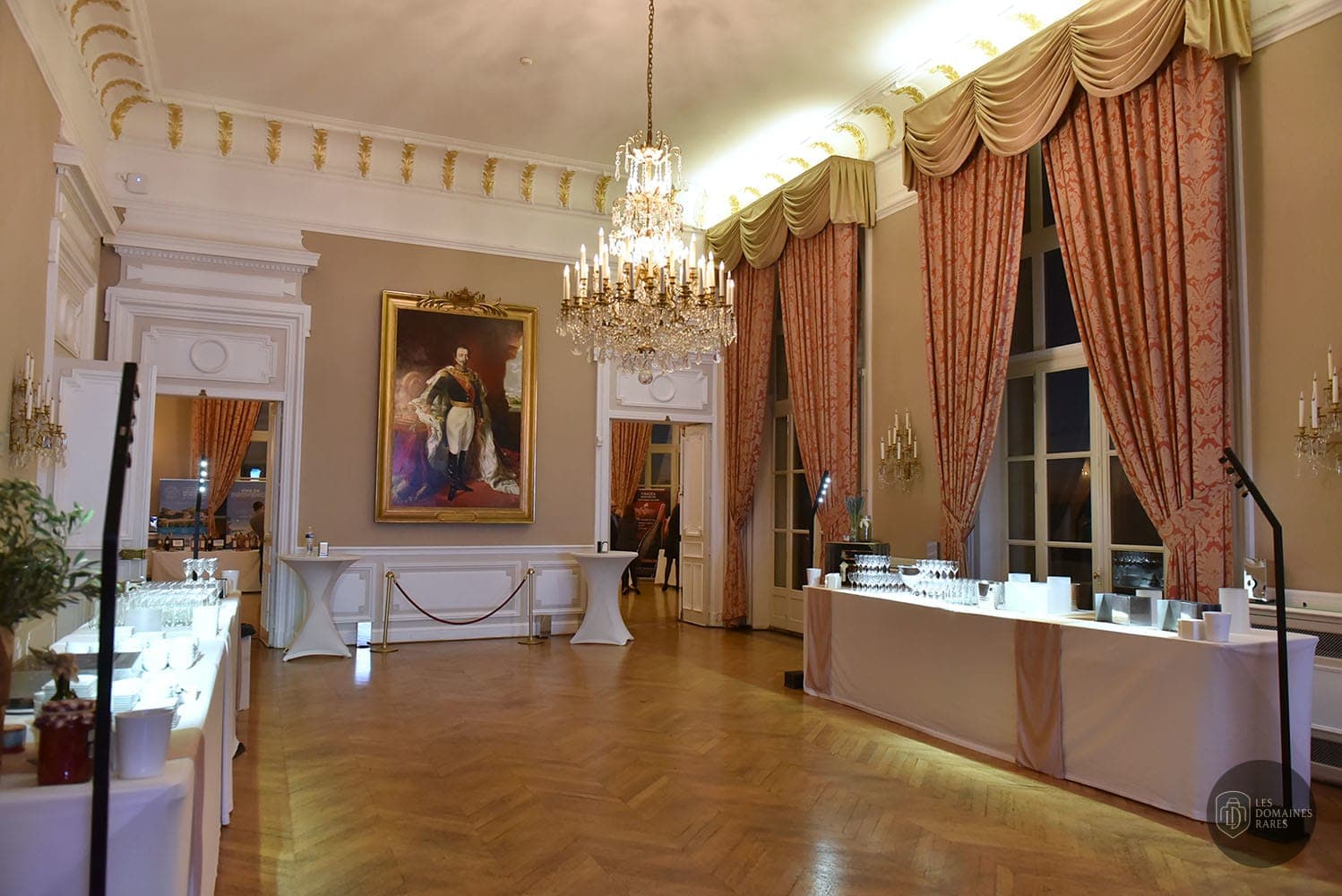 Espace intérieur de l'hôtel Palais du Pharo à Marseille en Provence-Alpes-Côte d'Azur
