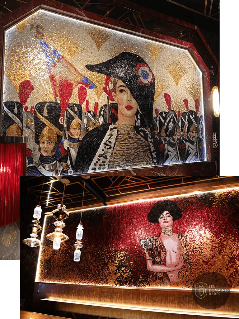 Espace intérieur du moulin Paradis Latin à Paris en Île-de-France