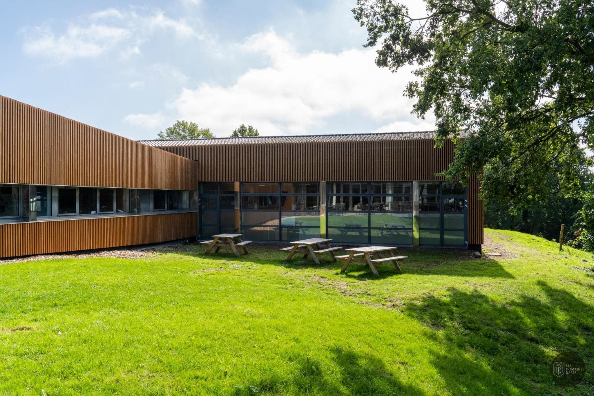 Vue extérieure de l'hôtel Parc d'Olhain à Houdain en Hauts-de-France