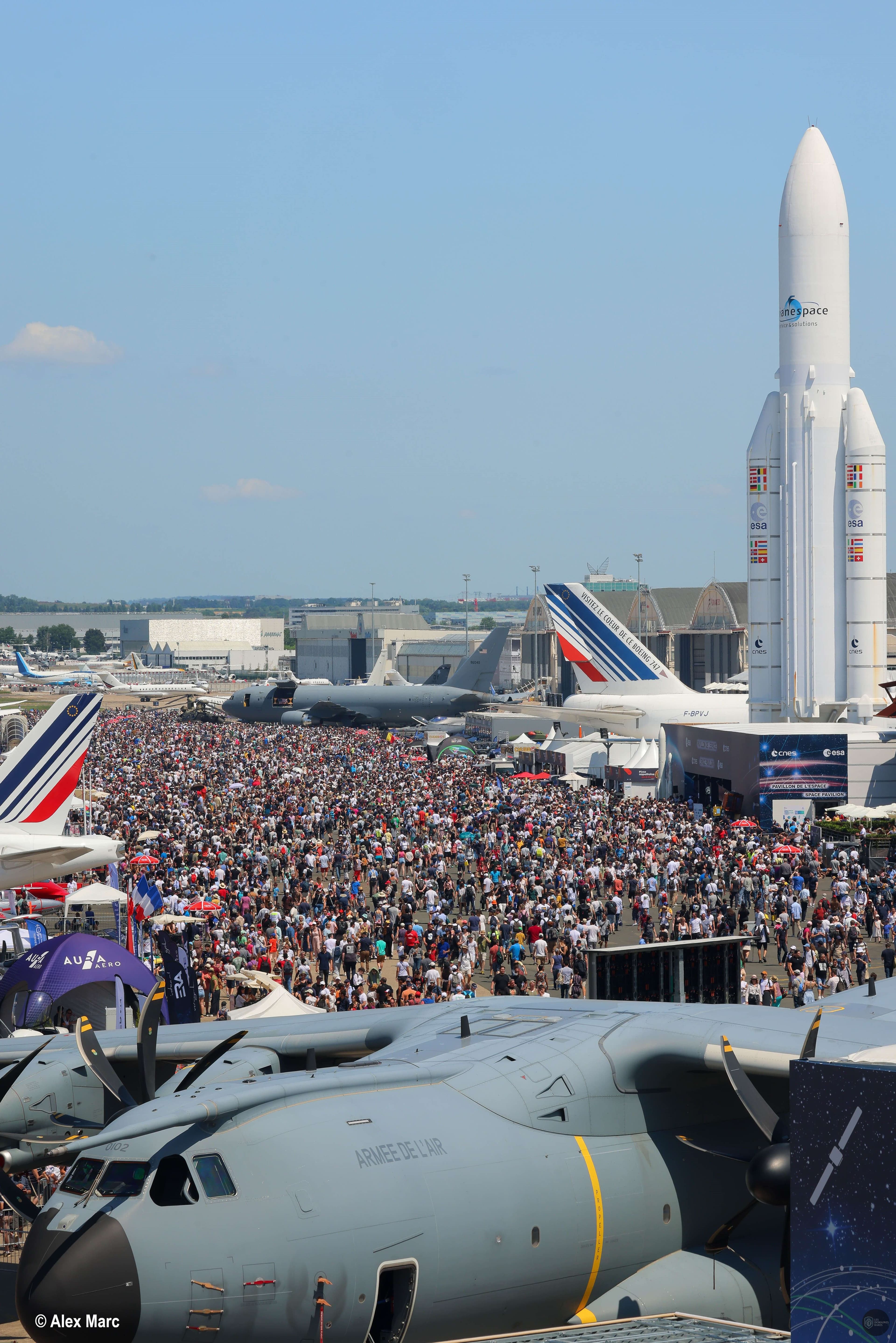 Vue extérieure du lieu Paris le Bourget à Le en Île-de-France