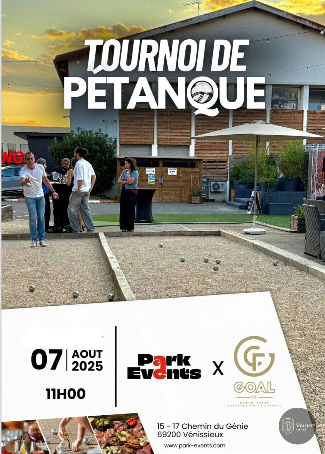 Vue extérieure du lieu Park Events à Lyon en Auvergne-Rhône-Alpes