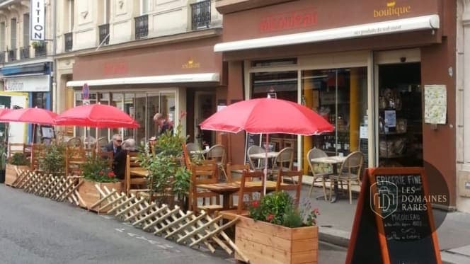 Terrasse du restaurant Aux Produits Sud-Ouest