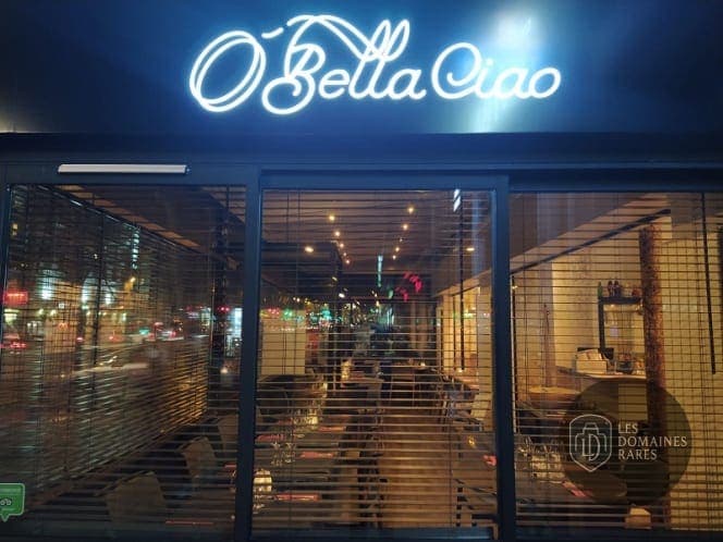 Façade de O'Bella Ciao restaurant