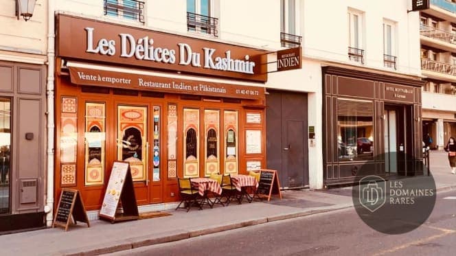 Façade du restaurant Les Délices Kashmir