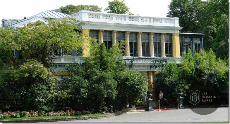 Vue extérieure de l'hôtel Pavillon Ledoyen à Paris en Île-de-France