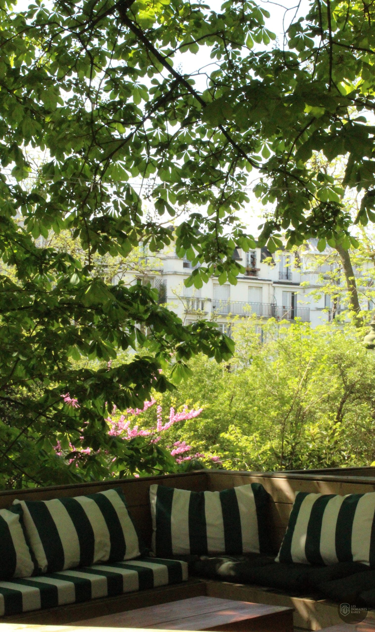 Vue extérieure du lieu Pavillon Puebla à Paris en Île-de-France