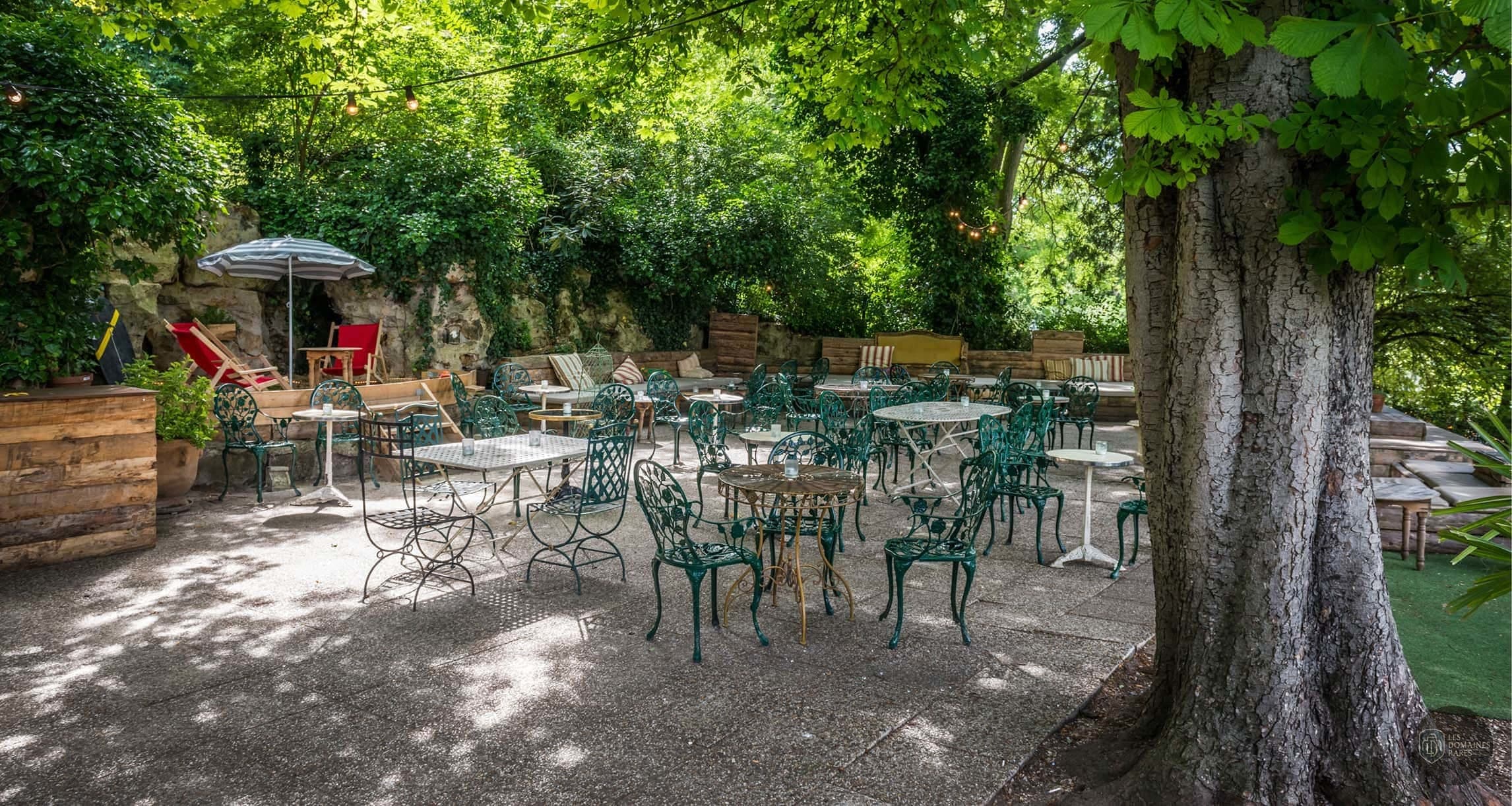Vue extérieure du lieu Pavillon Puebla à Paris en Île-de-France