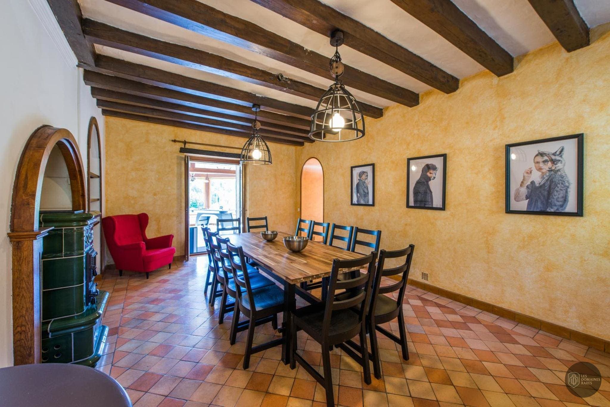 Pavillon de Manse — Intérieur