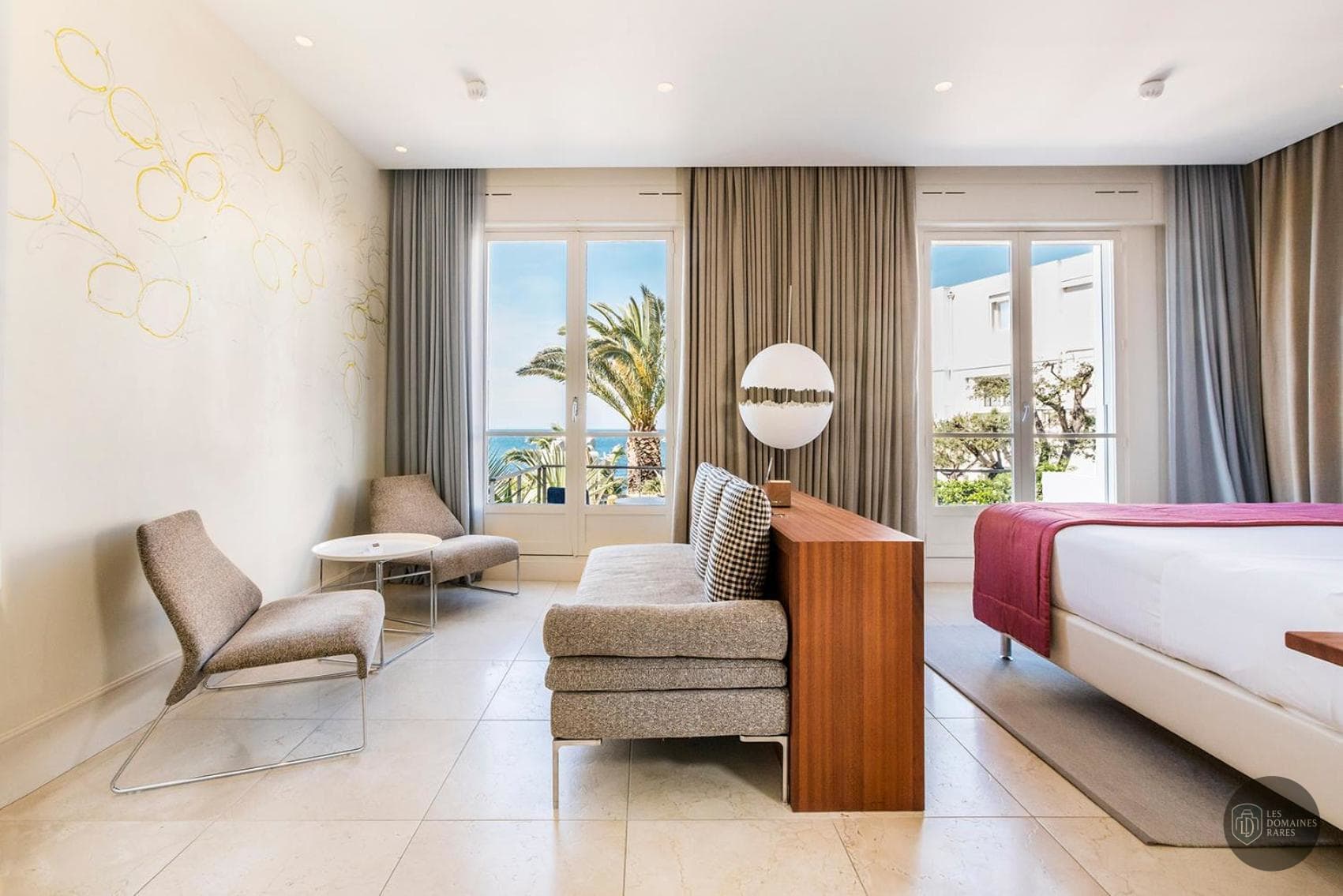 Chambre de l'hôtel Petit Nice Passedat à Marseille en Provence-Alpes-Côte d'Azur - séminaire marseille