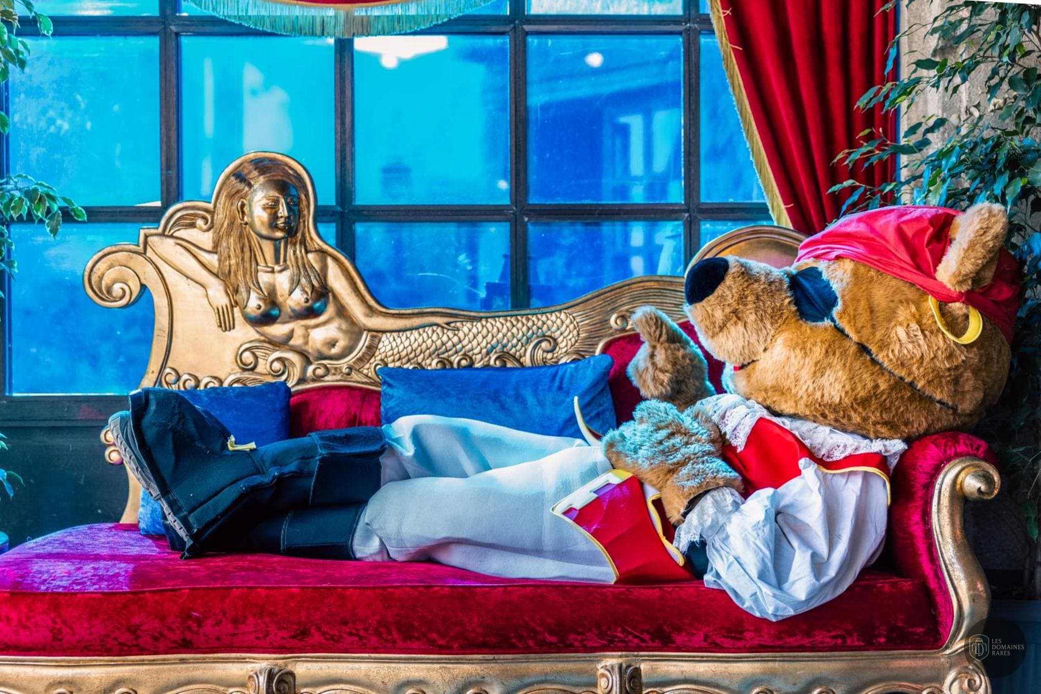 Espace intérieur de l'hôtel Pirates World à Cap en Occitanie