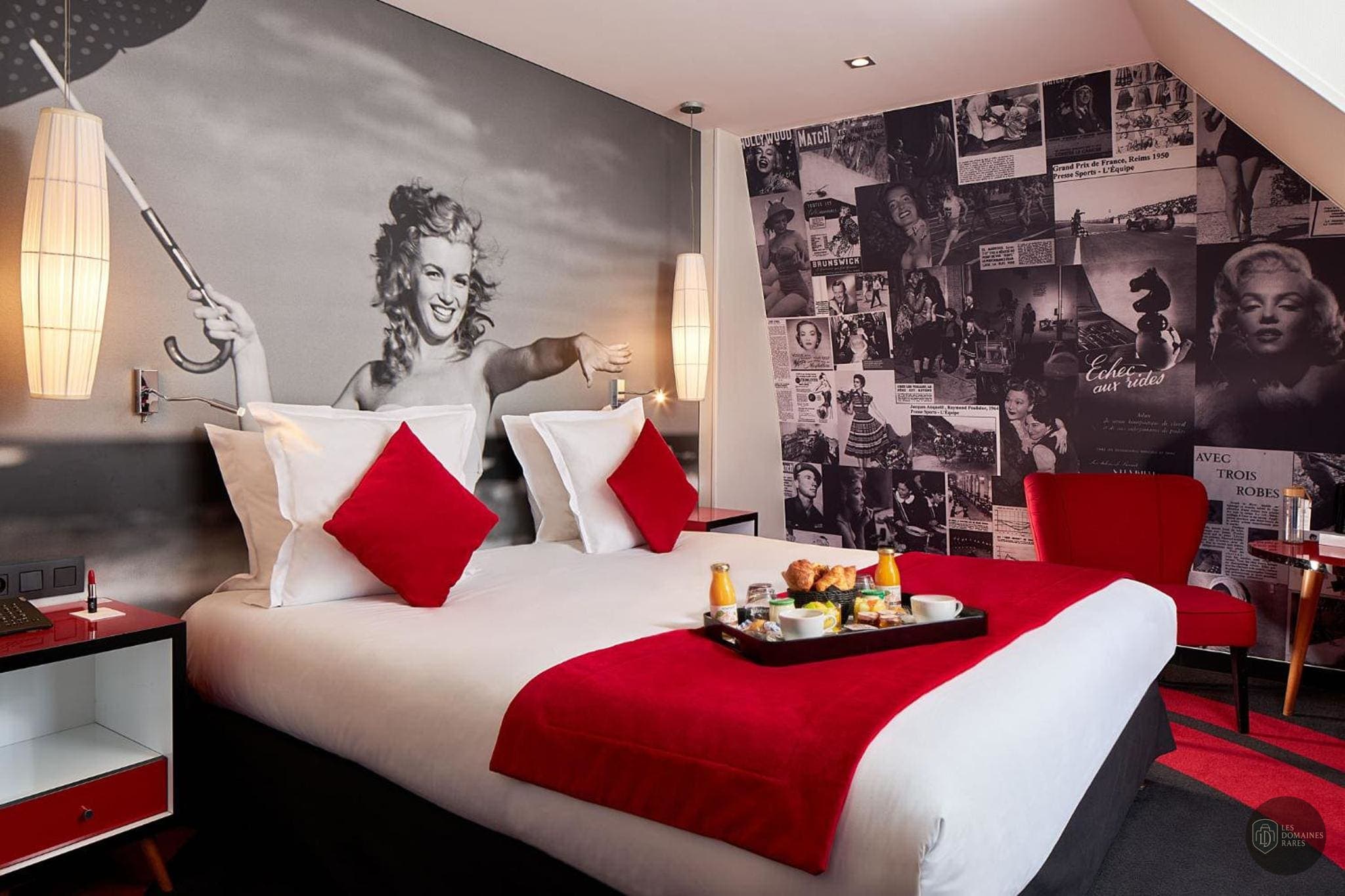 Chambre de l'hôtel Platine Hôtel à Paris en Île-de-France