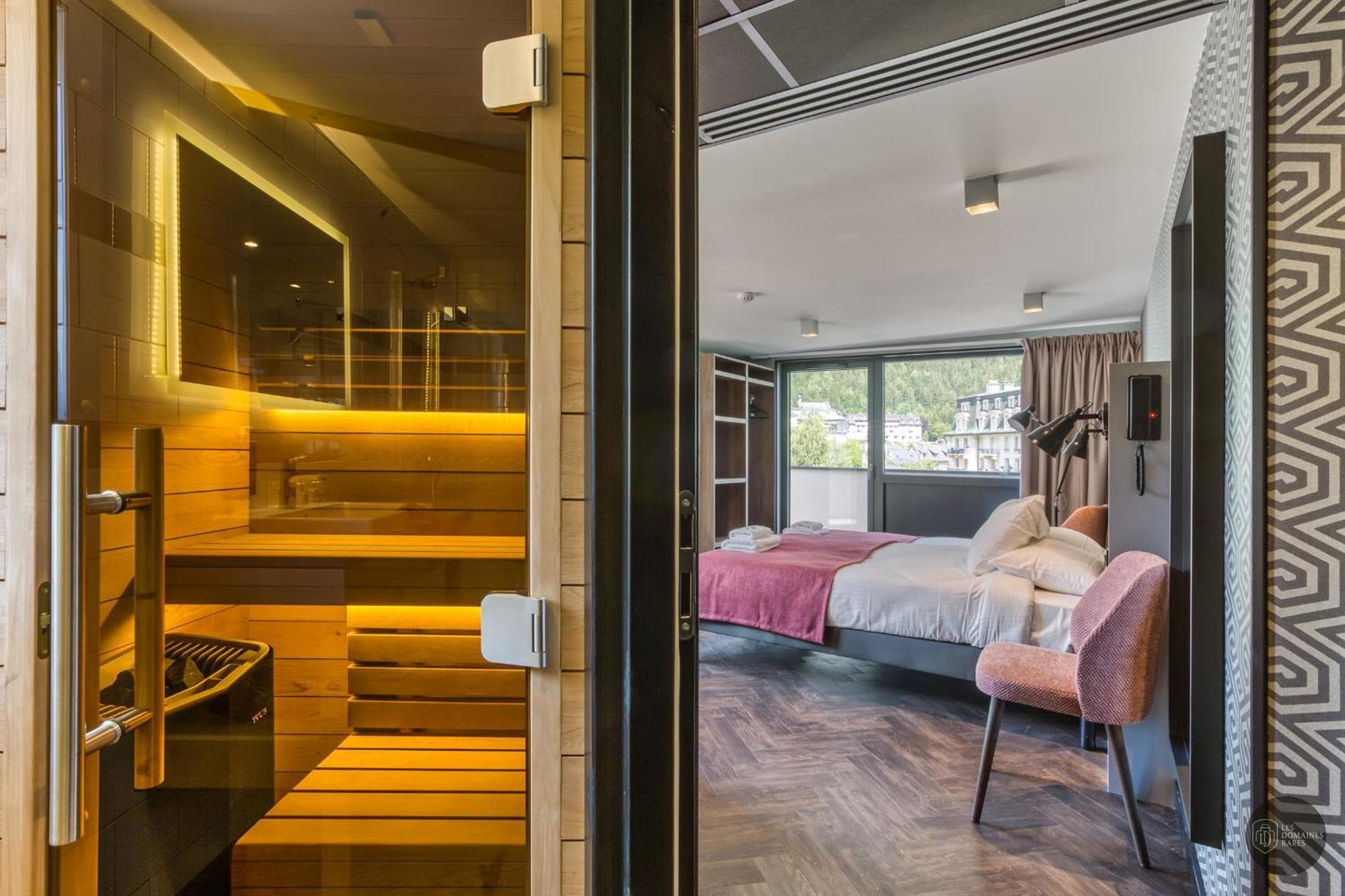 Chambre de l'hôtel Pointe Isabelle Hôtel en Auvergne-Rhône-Alpes