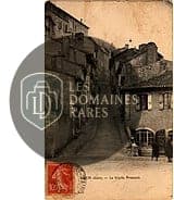 Vue extérieure du lieu Pousterle à Sabran en Occitanie