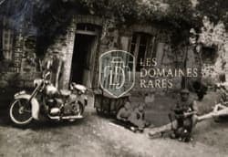 Vue extérieure du lieu Pousterle à Sabran en Occitanie