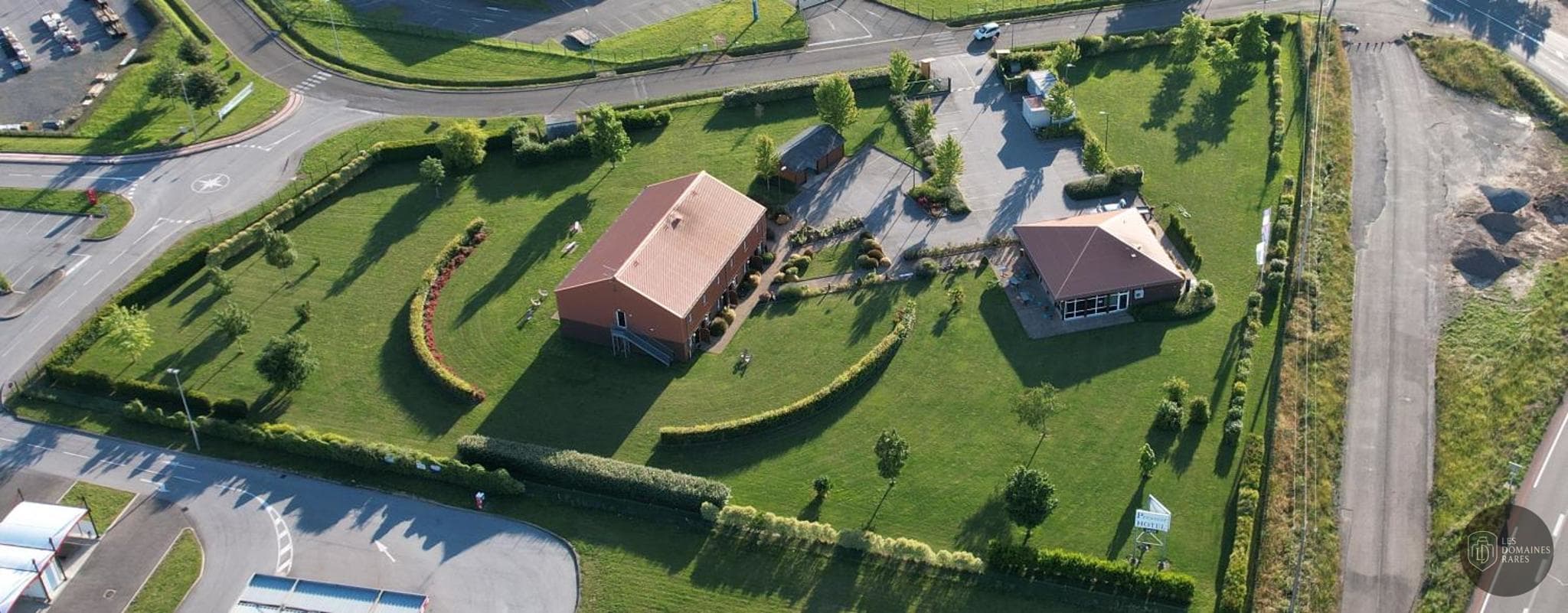 Vue extérieure de l'hôtel Pressoir Hôtel en Pays de la Loire