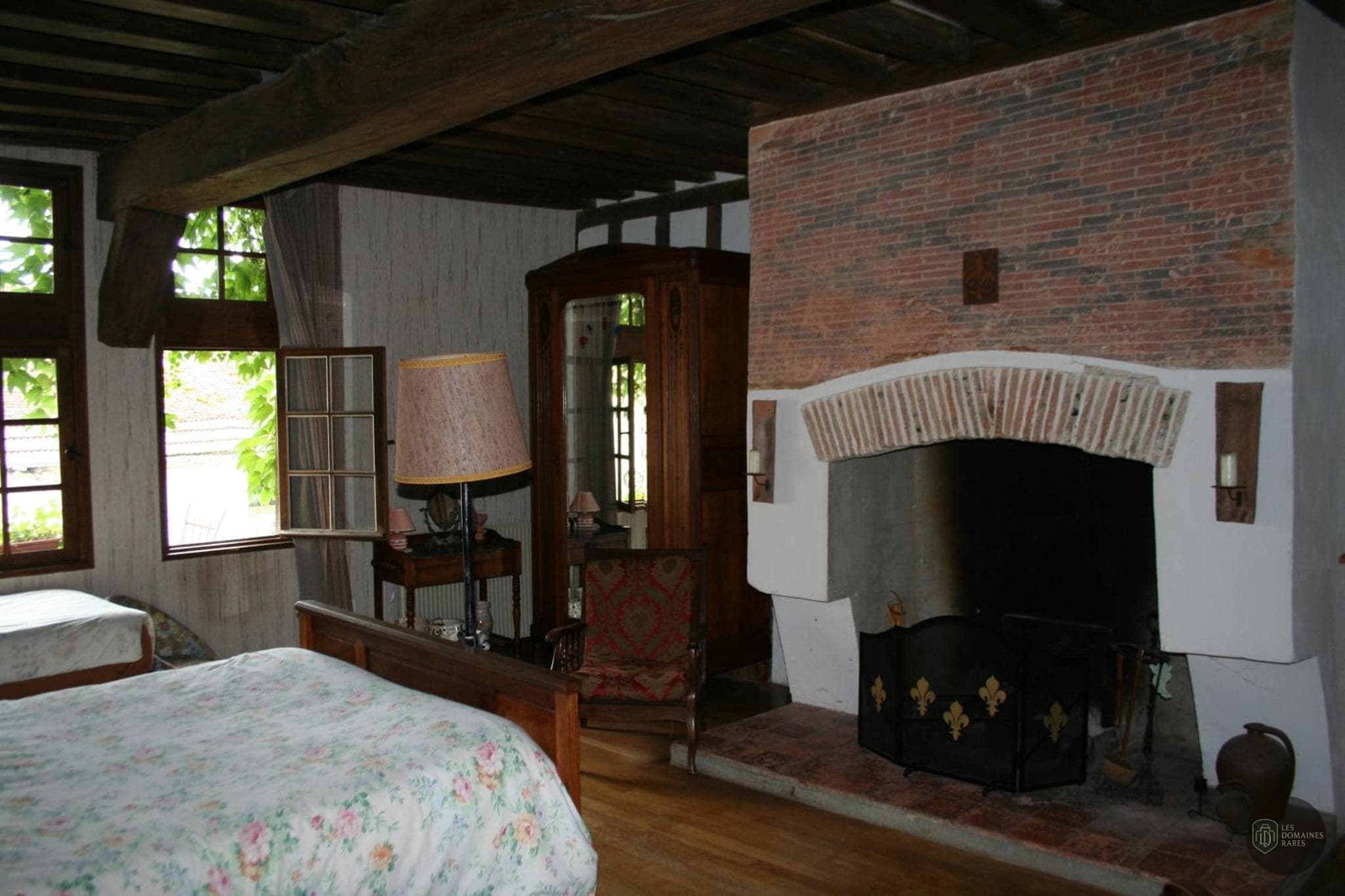Chambre du prieuré Prieuré de Voulton à Voulton en Île-de-France