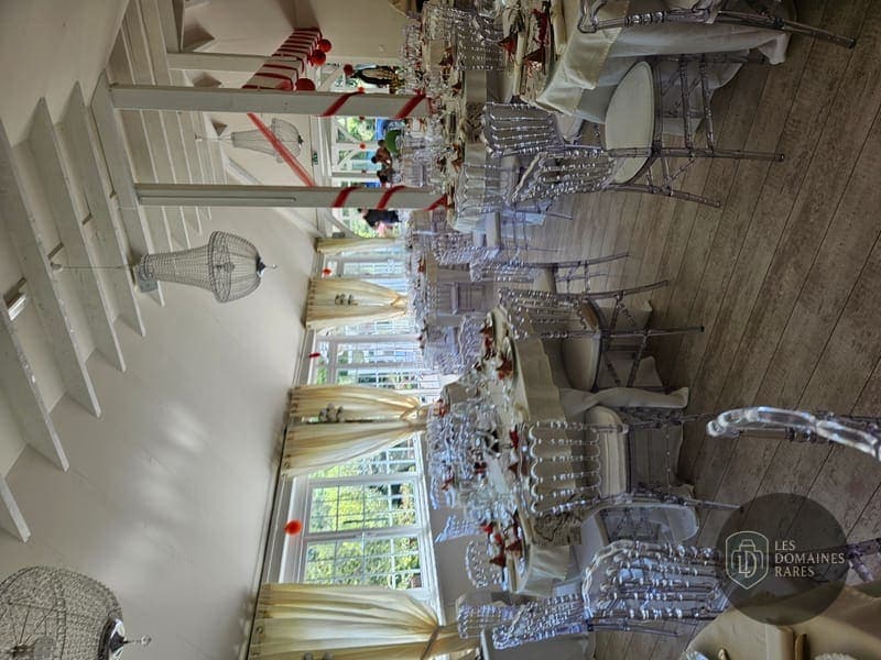 Restaurant du château Prieure Las Canals à Conques en Occitanie