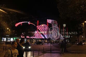 Vue extérieure du salle de réception Publicis Drugstore à Paris en Île-de-France