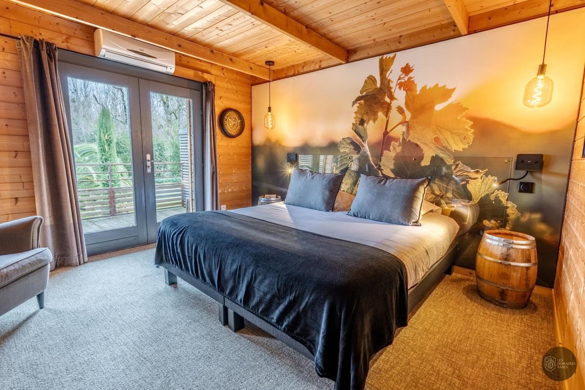Chambre de l'hôtel Quai des Pontis à Cognac en Nouvelle-Aquitaine - séminaire cognac