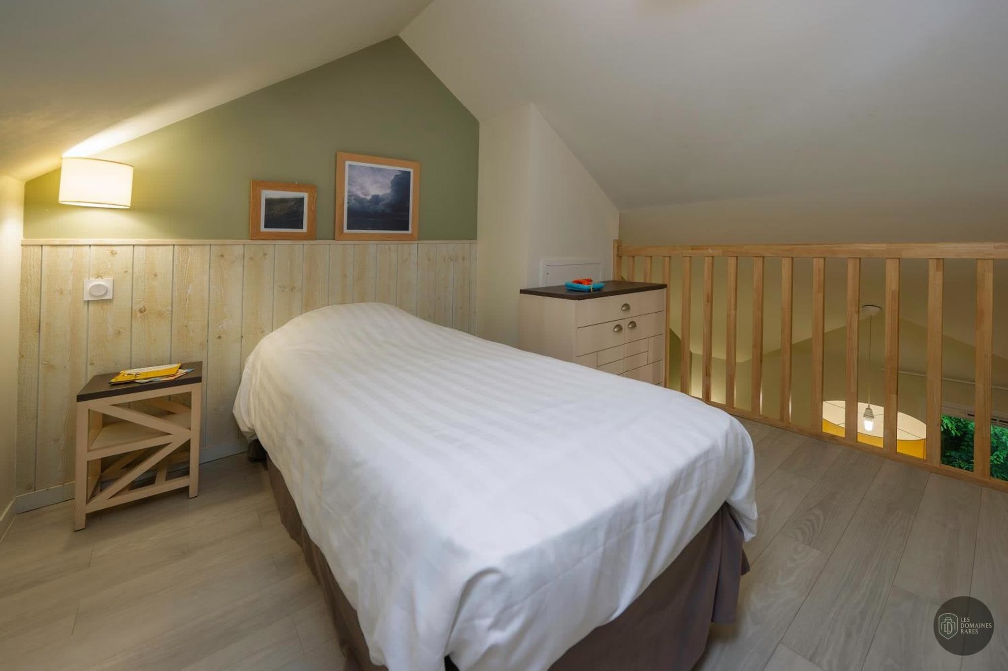 Chambre du lieu Résidence La Pommeraie à Bruz en Bretagne - séminaire la mézière