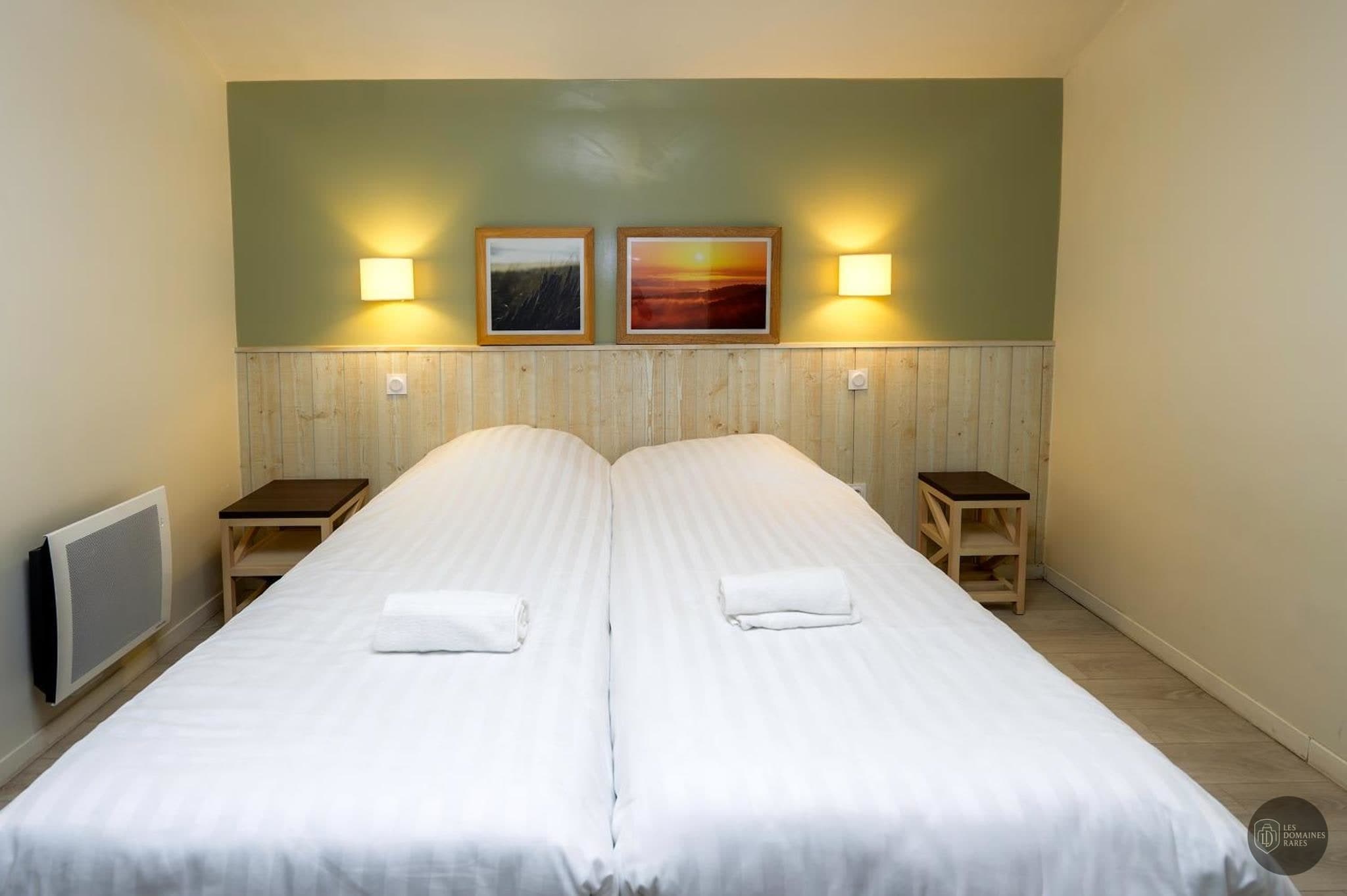 Chambre du lieu Résidence La Pommeraie à Bruz en Bretagne
