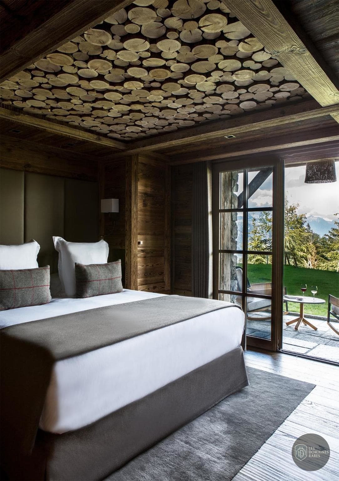 Vue extérieure de l'hôtel Refuge de la Traye en Auvergne-Rhône-Alpes