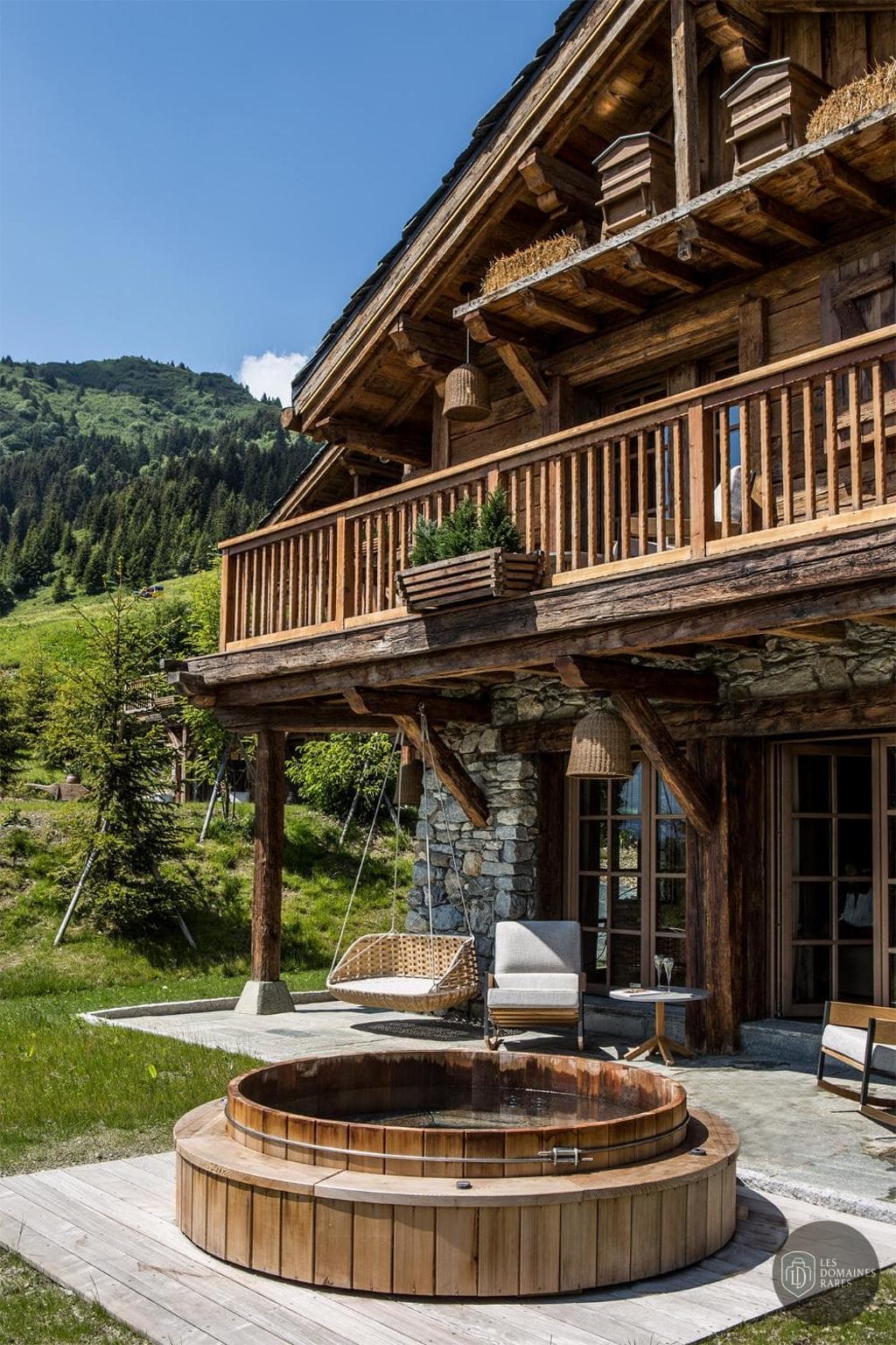 Vue extérieure de l'hôtel Refuge de la Traye en Auvergne-Rhône-Alpes