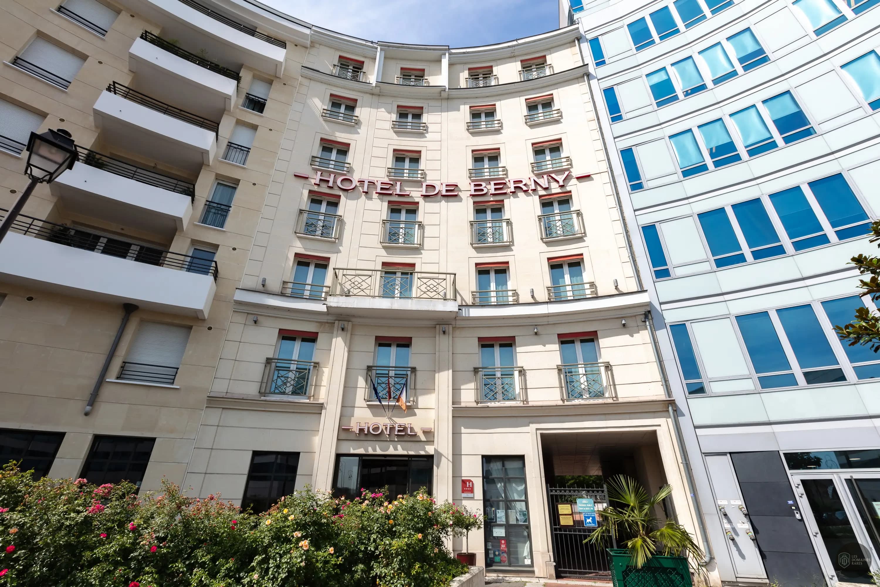 Façade de l'Hôtel de Berny