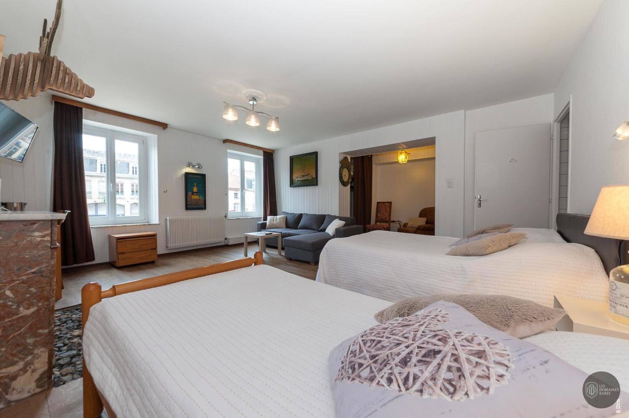 Chambre du relais Relais Lorraine-Alsace en Grand Est - séminaire moussey, france