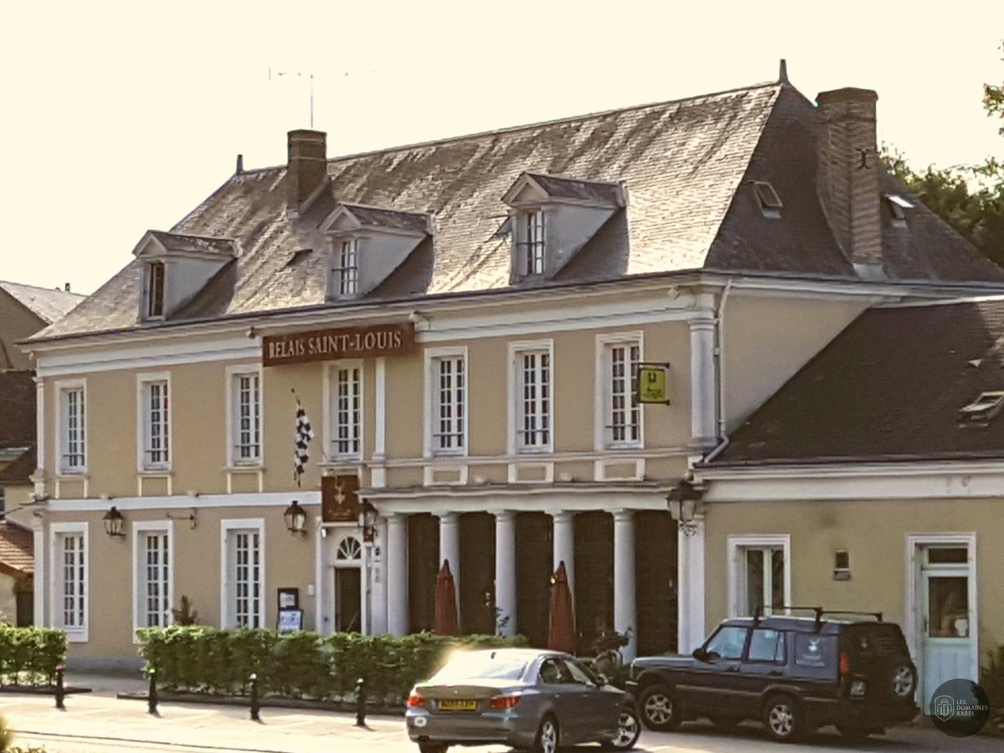 Vue du relais Relais Saint-Louis à Bellême en Normandie