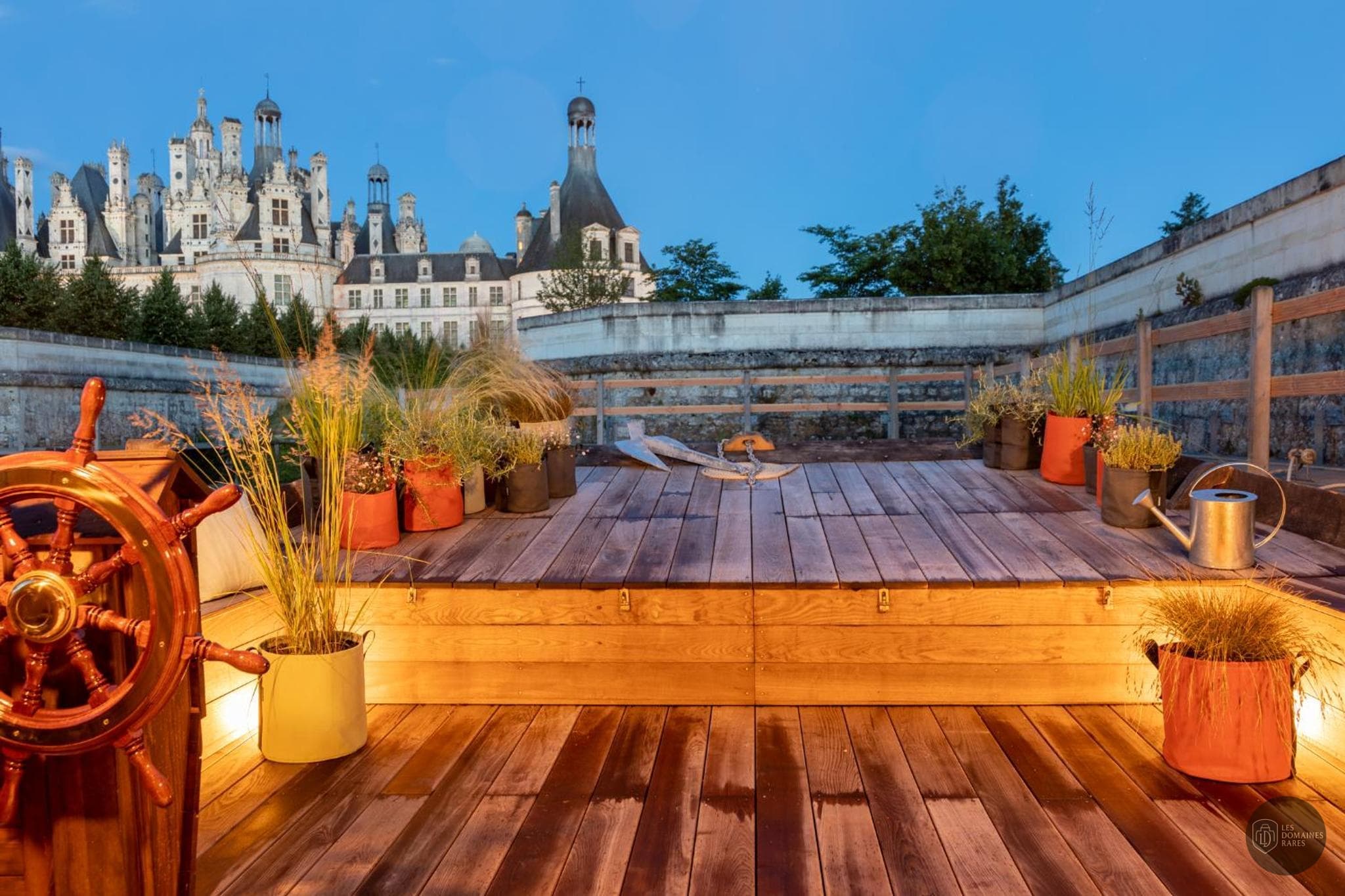 Vue extérieure du relais Relais de Chambord à Chambord en Centre-Val de Loire