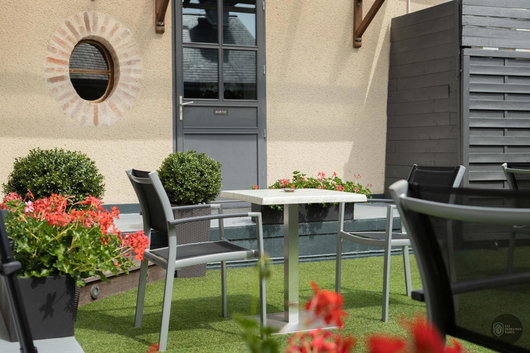 Vue extérieure du relais Relais de la Loire en Centre-Val de Loire