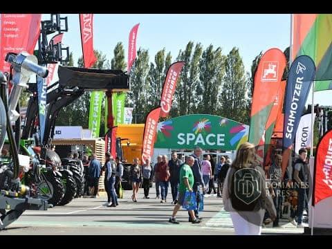 Vue extérieure du lieu Rennes parc expo à Bruz en Bretagne