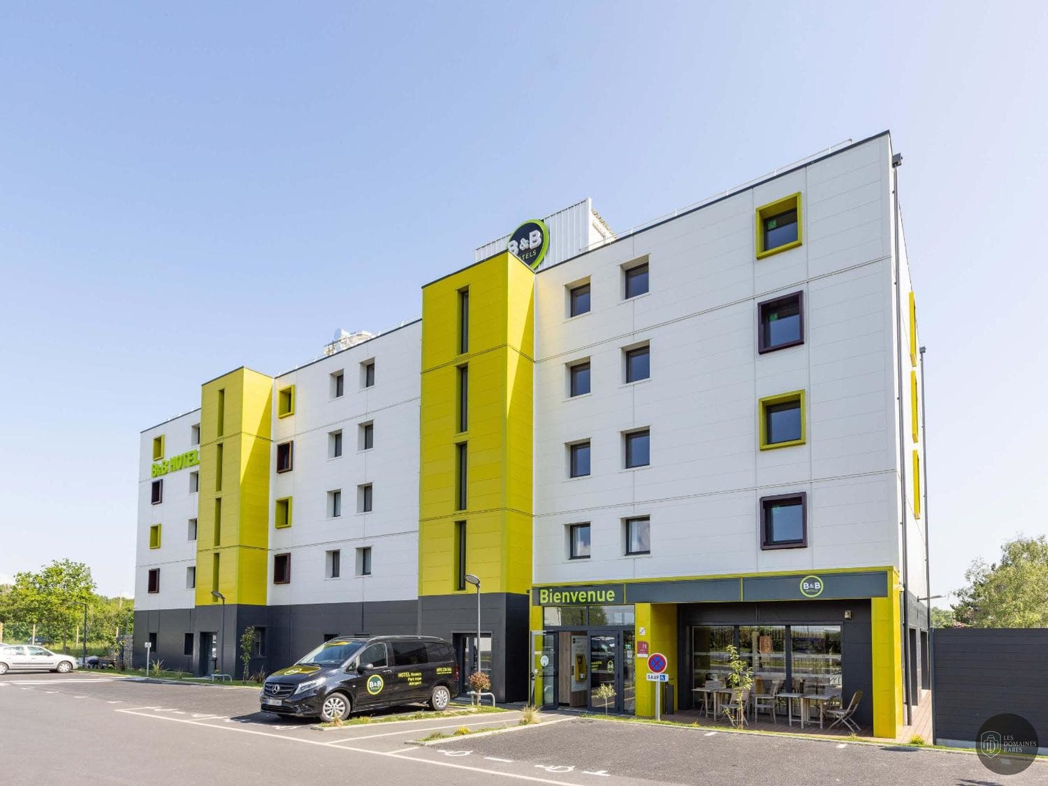 Vue extérieure du lieu Rennes parc expo à Bruz en Bretagne