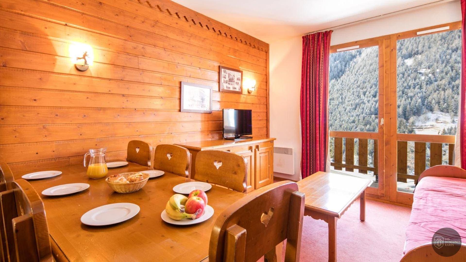 Vue extérieure du moulin Residence La Turra à Valfrejus en Auvergne-Rhône-Alpes