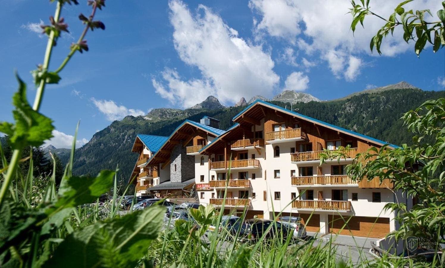 Vue extérieure du moulin Residence La Turra à Valfrejus en Auvergne-Rhône-Alpes