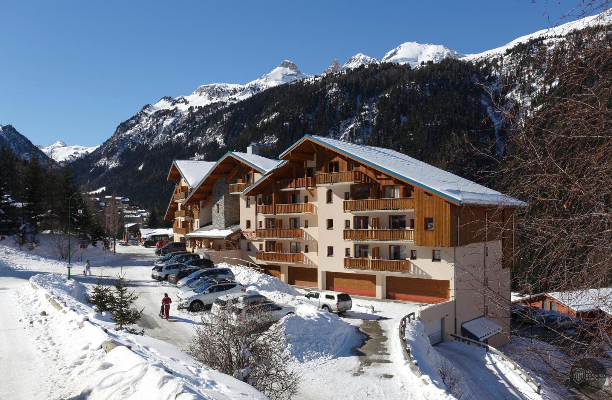 Vue extérieure du moulin Residence La Turra à Valfrejus en Auvergne-Rhône-Alpes