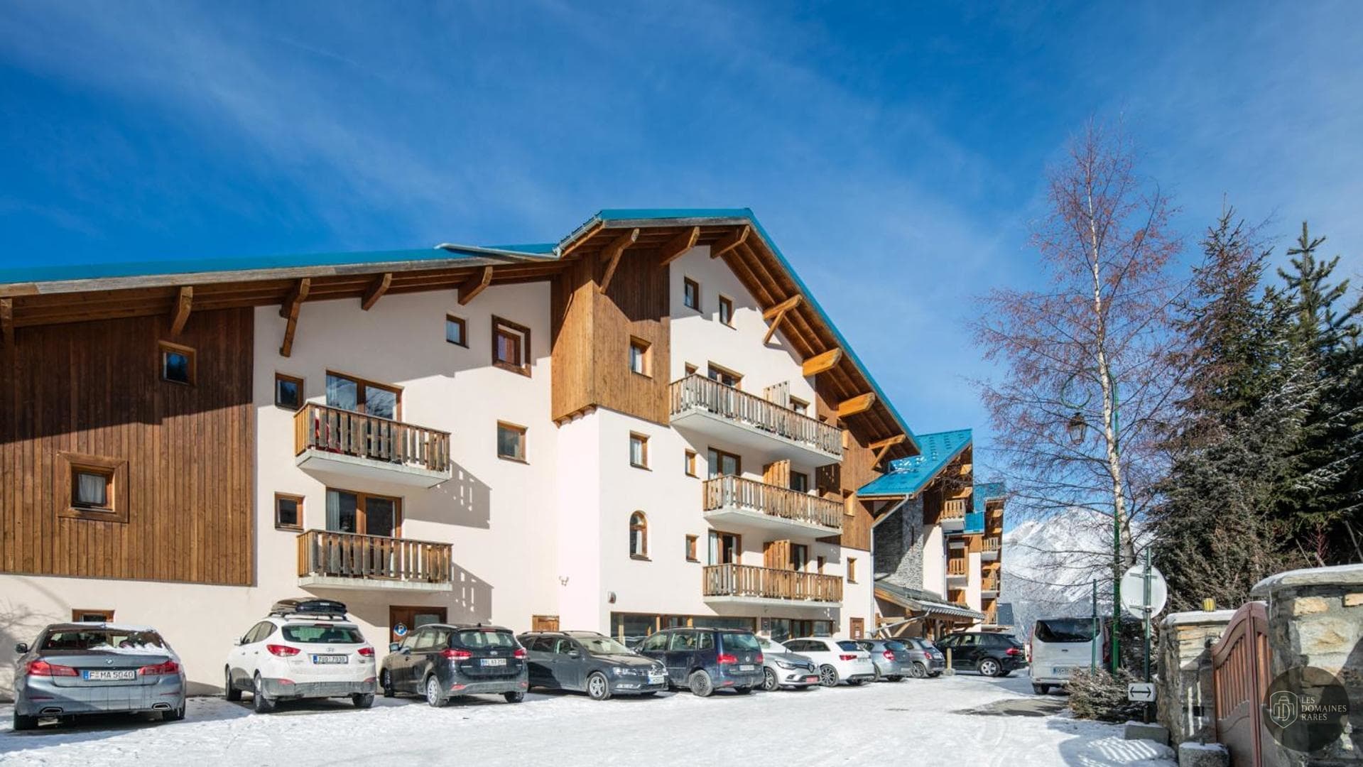 Vue extérieure du moulin Residence La Turra à Valfrejus en Auvergne-Rhône-Alpes