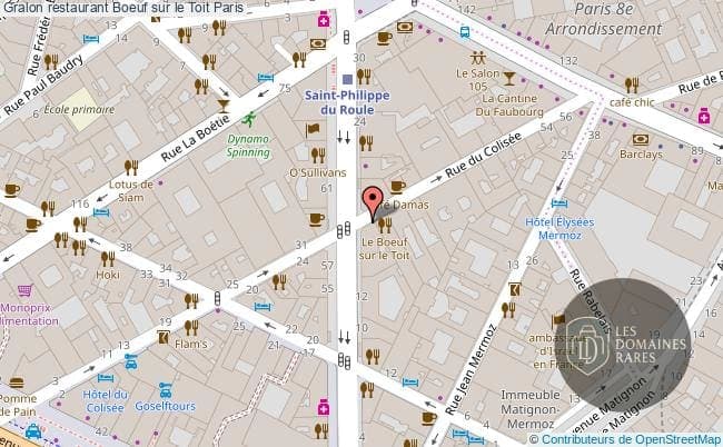 Plan de localisation du restaurant