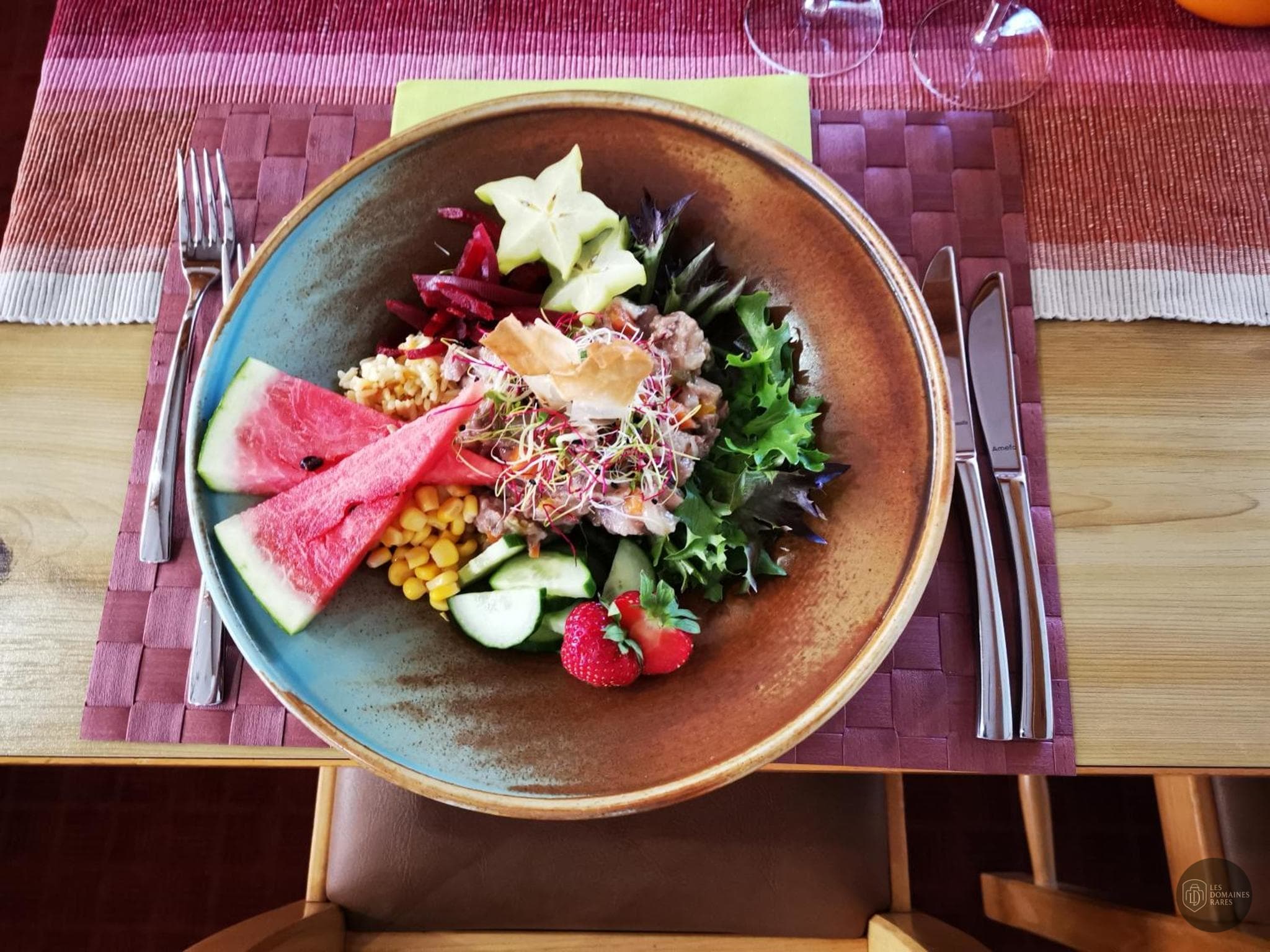 Vue du restaurant Restaurant Cellier Morel à Montpellier en Occitanie