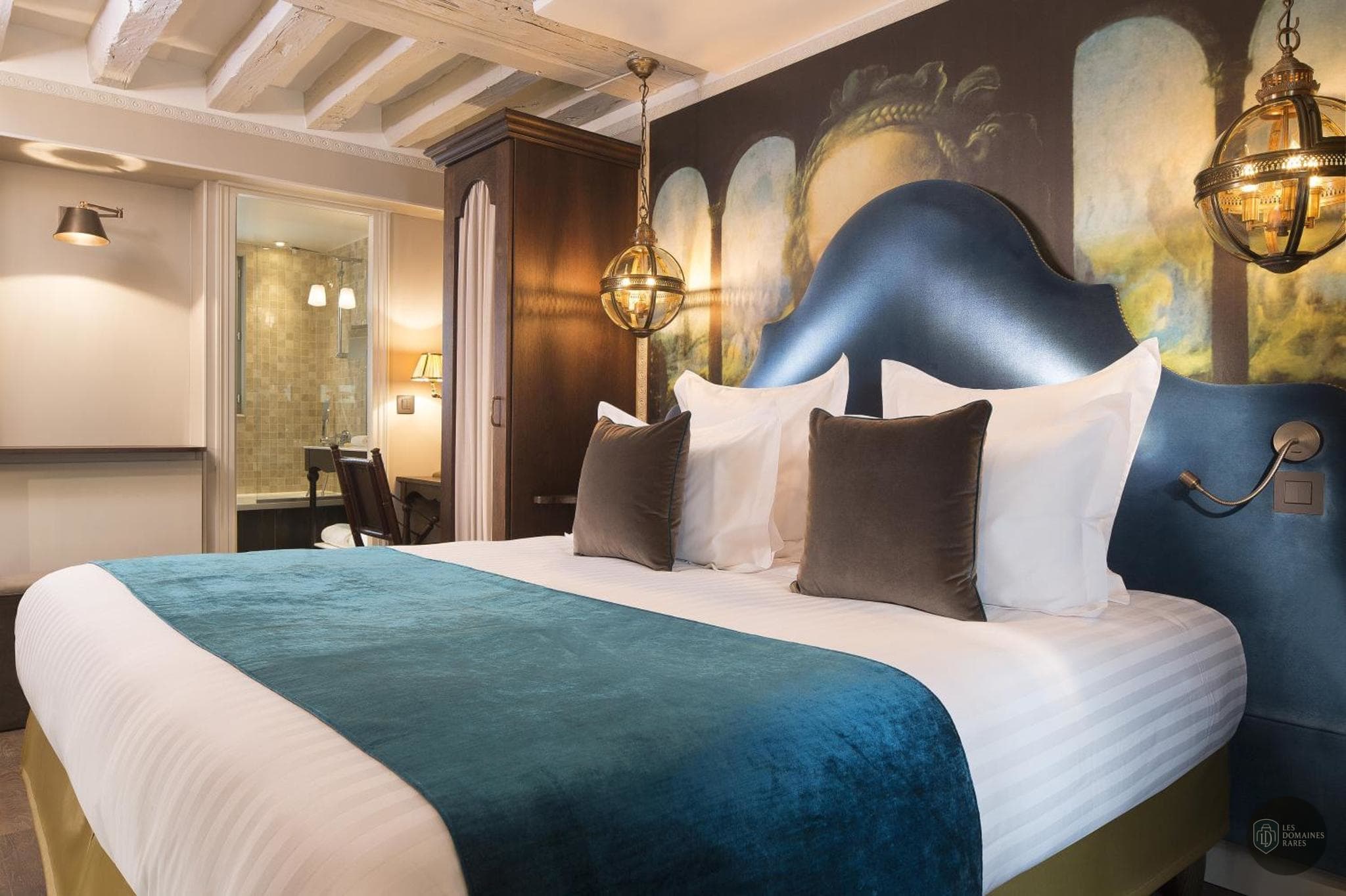 Chambre de l'hôtel Restaurant Da Vinci en Provence-Alpes-Côte d'Azur