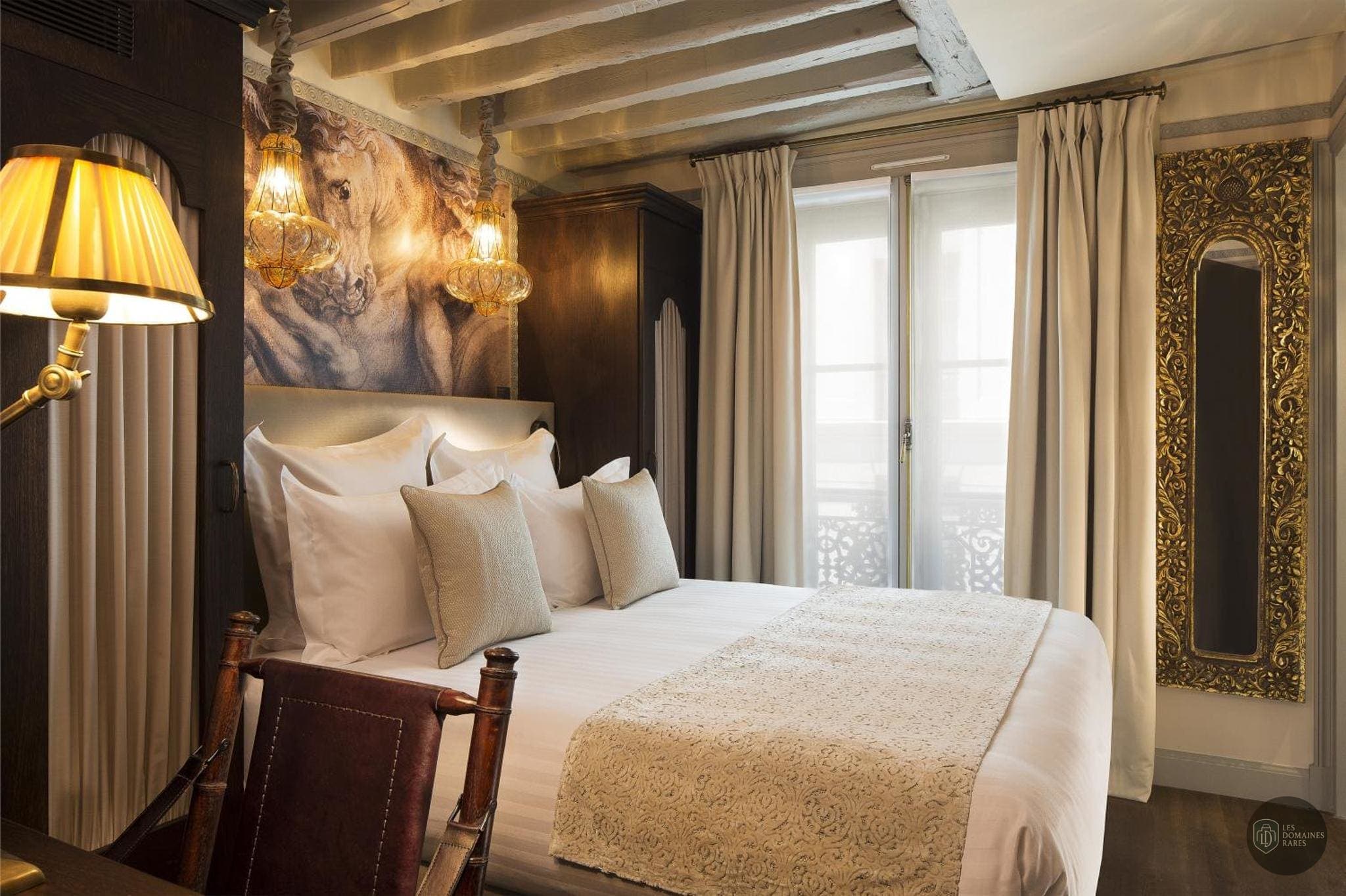 Chambre de l'hôtel Restaurant Da Vinci en Provence-Alpes-Côte d'Azur