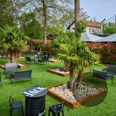 Vue extérieure du lieu Restaurant l'ile en Île-de-France