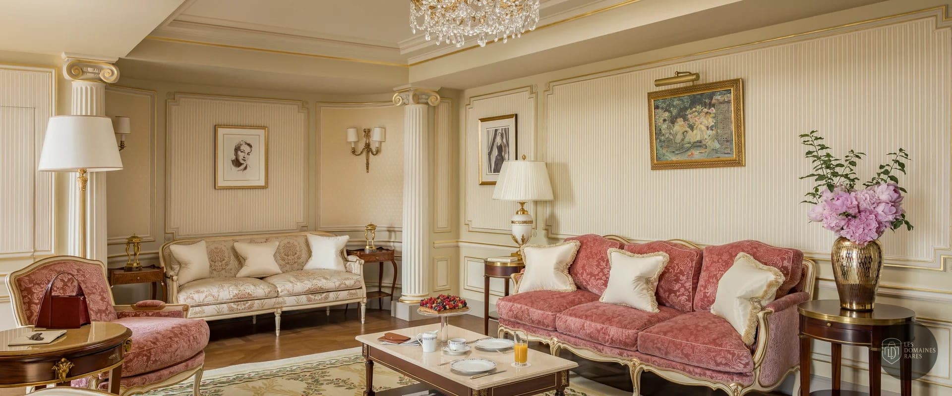 Salon chambre suite prestigieuse, Ritz Paris