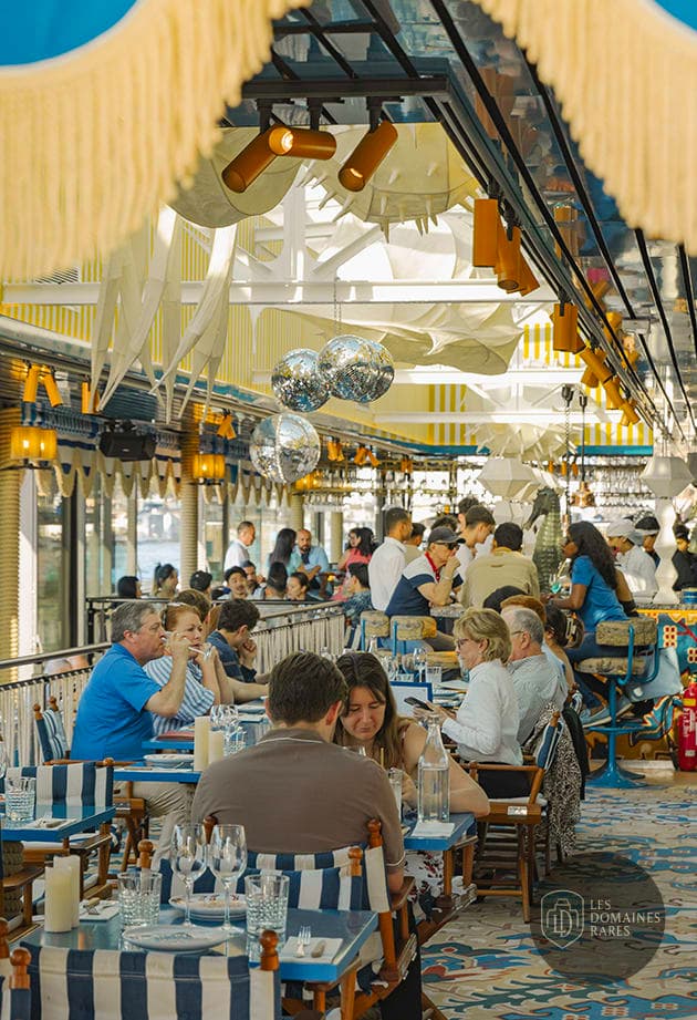 Restaurant de l'auberge Riviera Fuga en Île-de-France - séminaire paris
