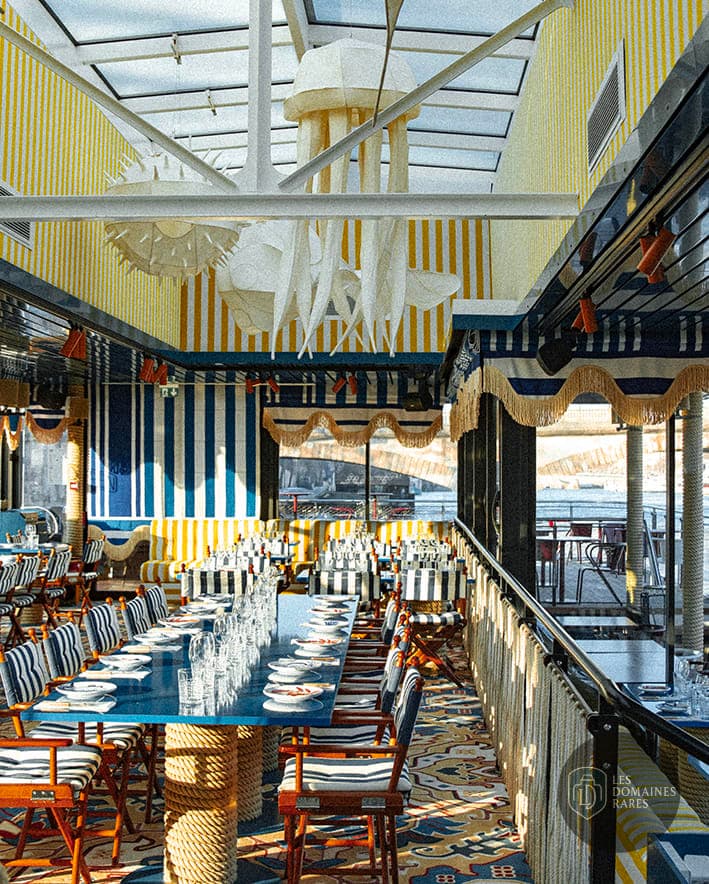 Restaurant de l'auberge Riviera Fuga en Île-de-France