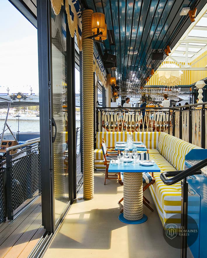 Restaurant de l'auberge Riviera Fuga en Île-de-France