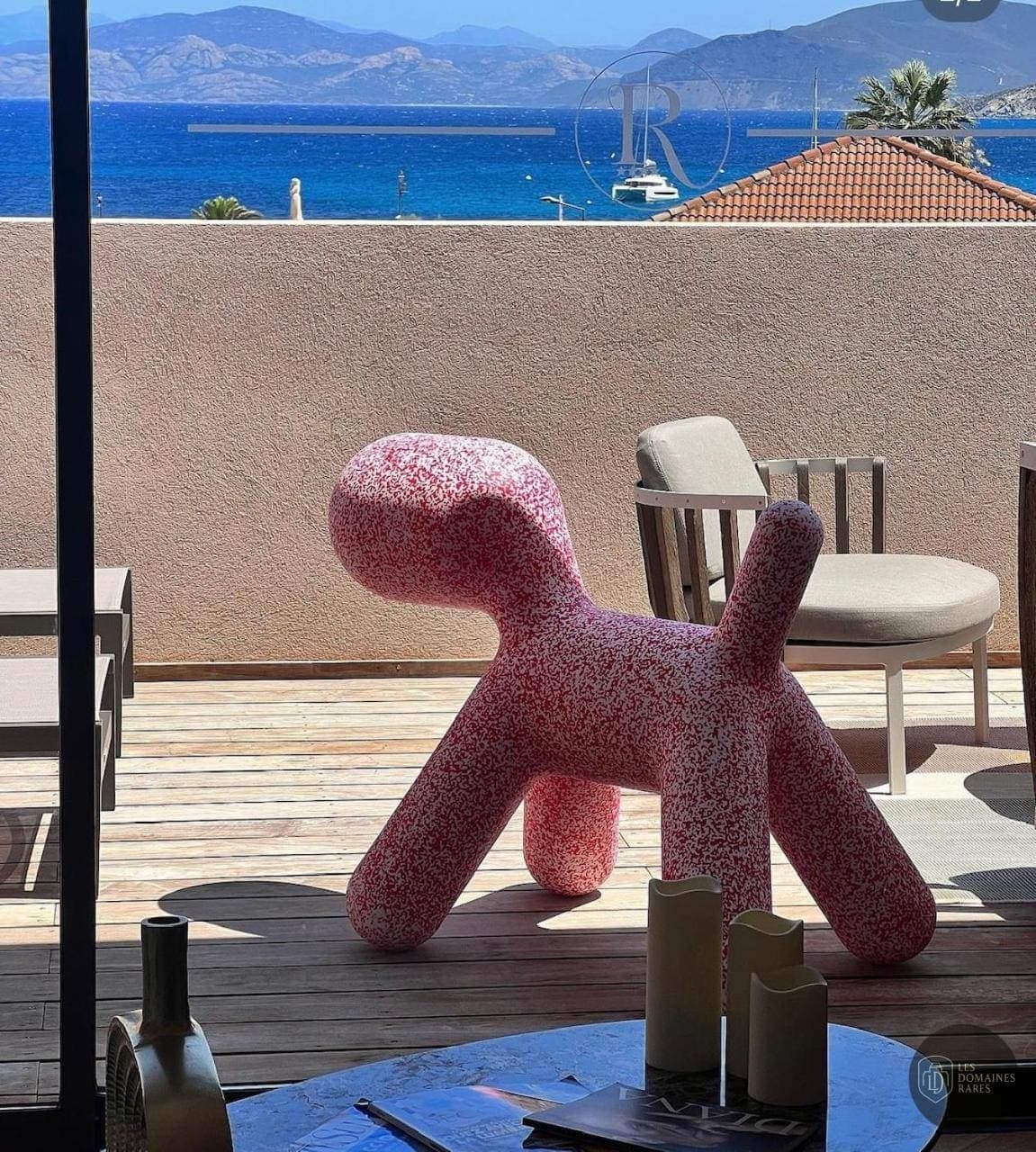 Vue extérieure du domaine Rocabella à Le en Provence-Alpes-Côte d'Azur