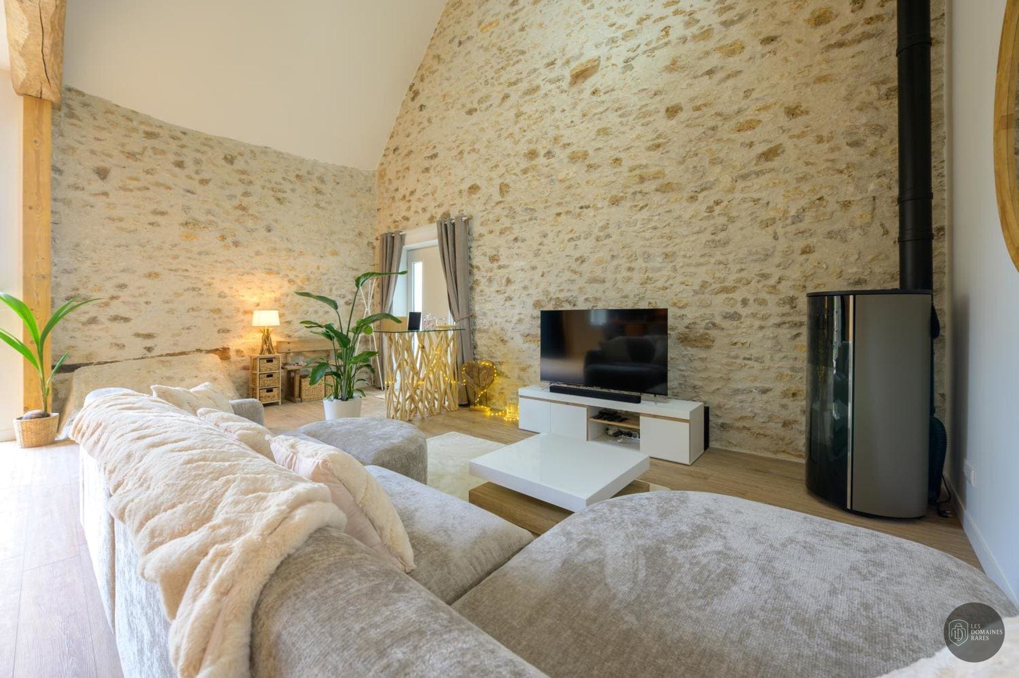 Espace intérieur du lieu Rock et Bleau à Fontainebleau en Île-de-France